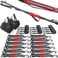 TorkStrap 14 ft x 1 in Self Tensioning Tie Down Straps - Pull Tension