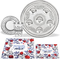 Stunning Pomegranate Passover Seder Set - Round 12 in Plate
