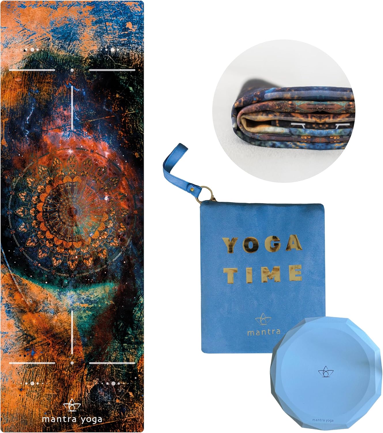 Travel Yoga Mat - Lightweight, Eco-Friendly & Non-Slip Design