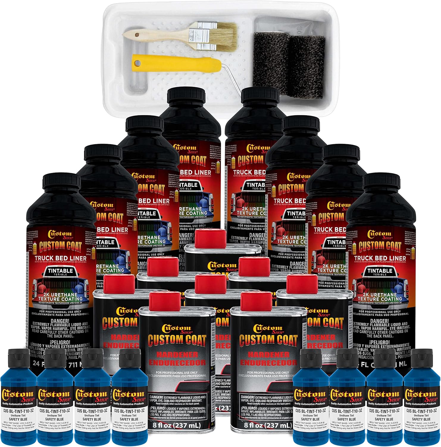 Custom Coat 2 Gallon Truck Bed Liner Kit for Durable Protection