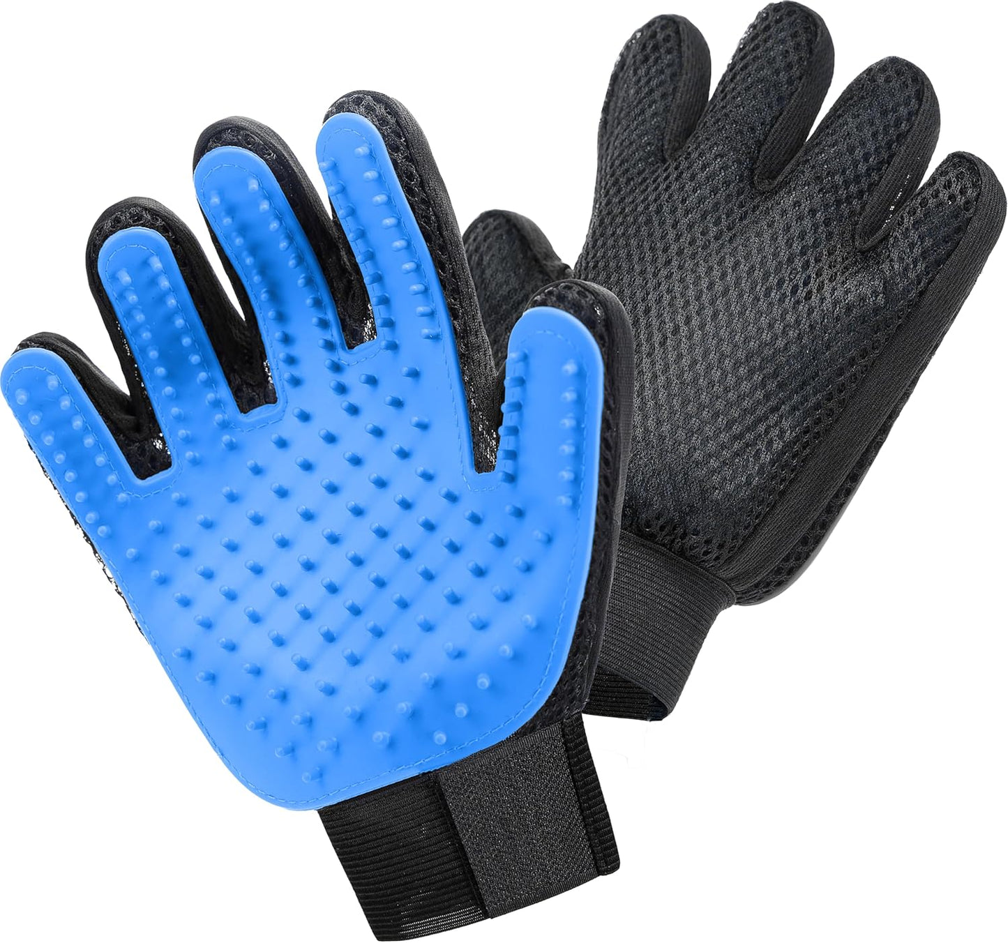 Maxpower Planet Pet Grooming Gloves - 2-in-1 Grooming Mitt for Dogs & Cats