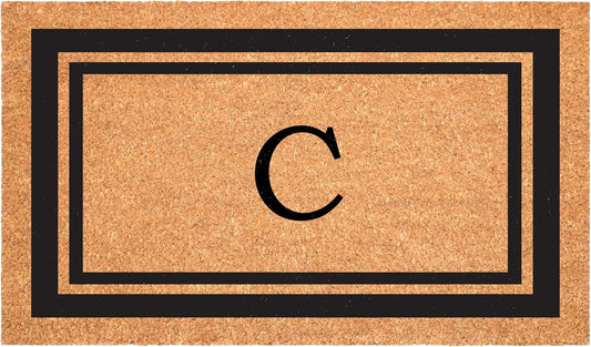 Calloway Mills Monogram Doormat 30in x 48in for All Seasons