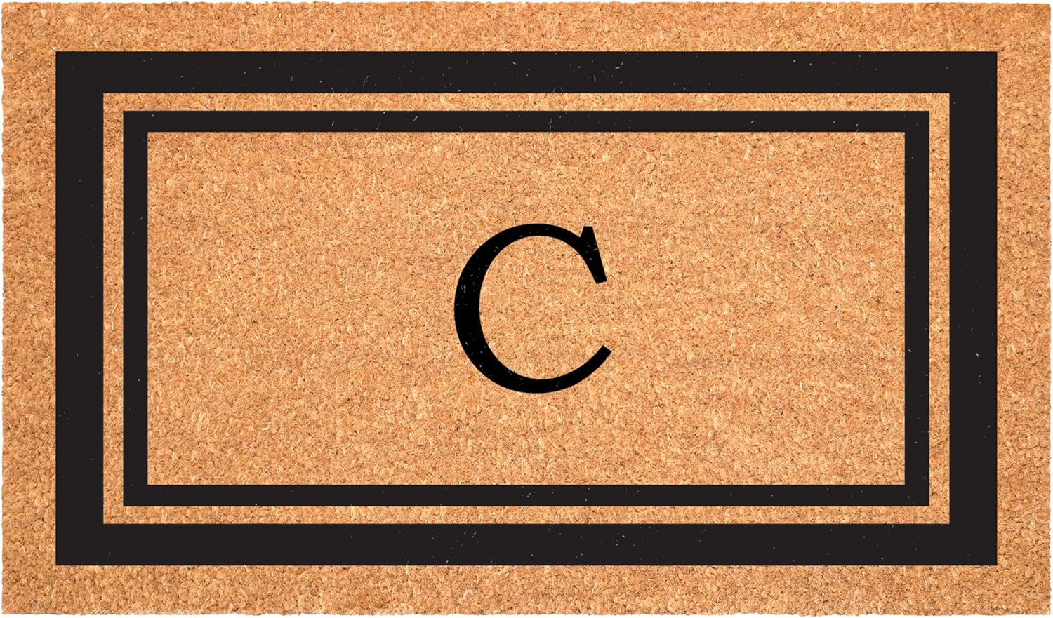 Calloway Mills Monogram Doormat 24in x 48in for All Seasons