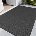 Indoor Outdoor Front Door Mats 60 in x 36 in - Heavy Duty Welcome Mat