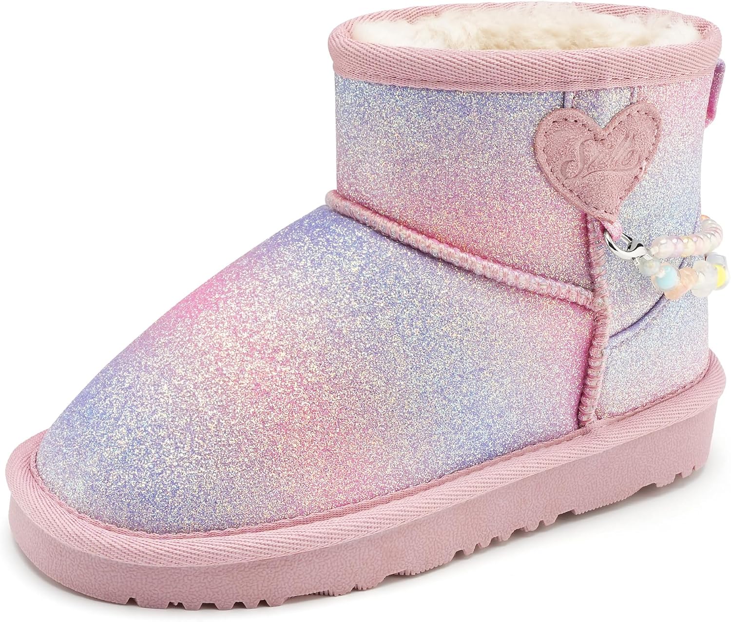 Stelle Girls Snow Boots for Toddlers and Kids - Warm Winter Footwear