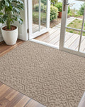 Front Door Entryway Mat 3x5 ft - Low Profile Dirt Trapper