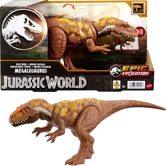 Jurassic World Wild Roar Dinosaur Toy with Sound & Action Move