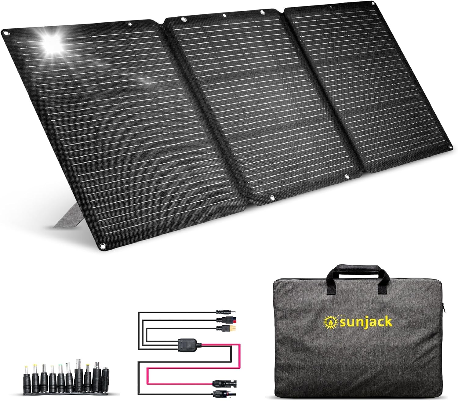 SunJack 120W Portable Solar Panel: Power Anywhere