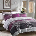 SLEEPBELLA Duvet Cover Set Queen Size 600 Thread Count Cotton - Soft
