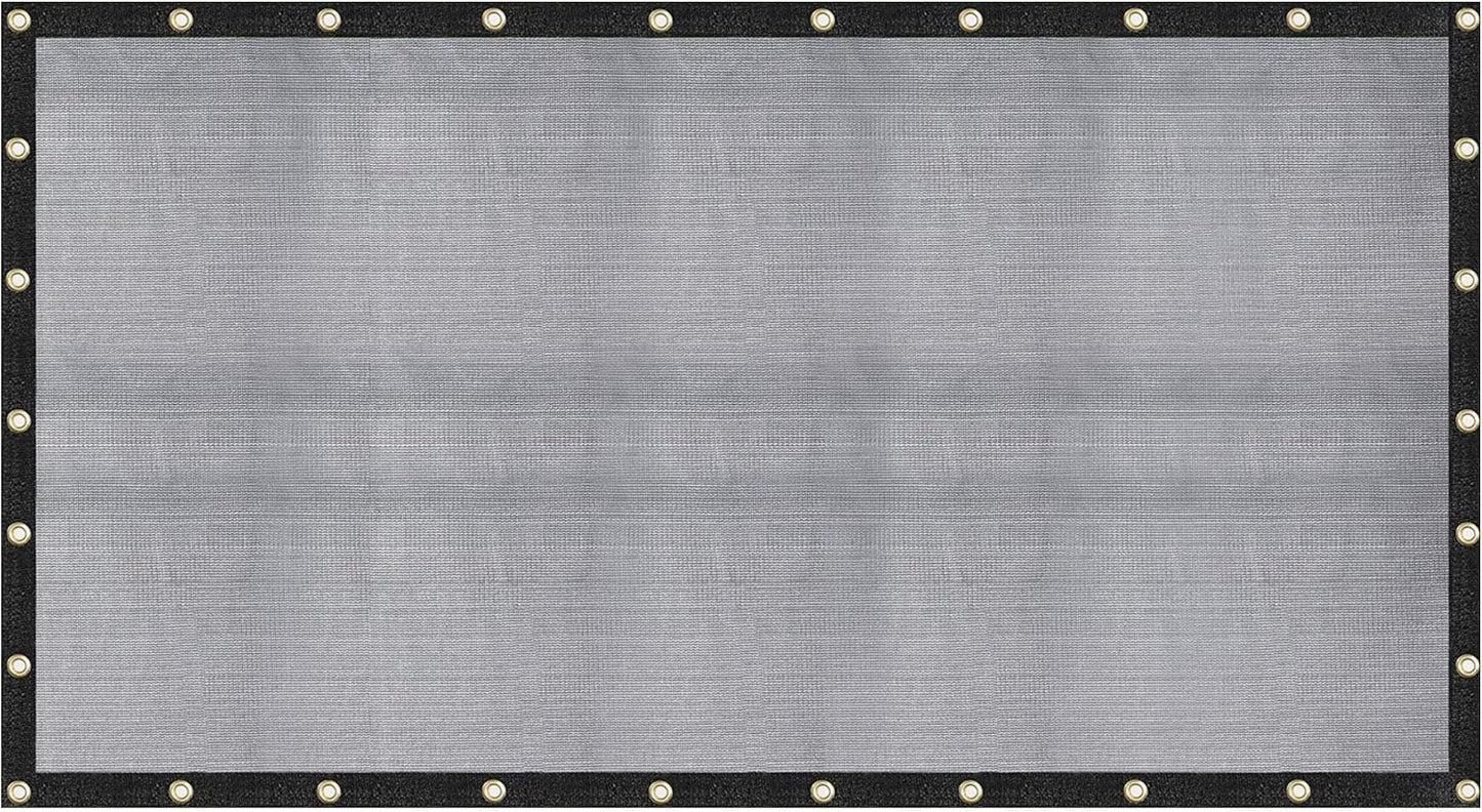 Heavy Duty 12 FT X 16 FT Mesh Tarp for Greenhouse and Garden