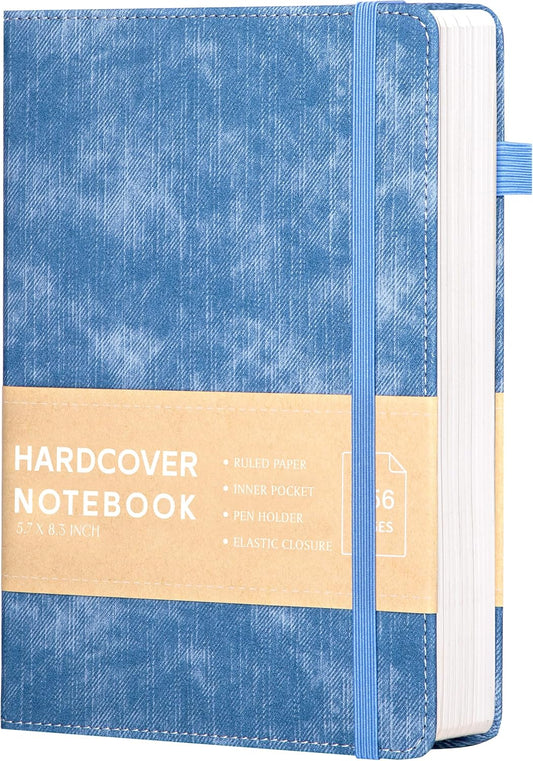 CAGIE Leather Journal, 256 Pages - Smooth Writing Companion