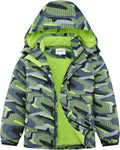 Boys Winter Waterproof Ski Jacket Kids Fleece Lined Warm Snow Coat 3