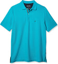 Men's Big and Tall Classic Fit Performance Deck Polo - Short Sleeve