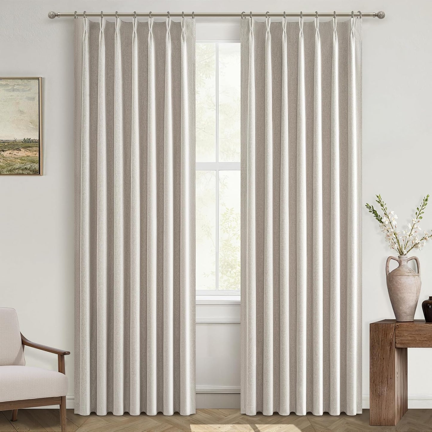 Custom Curtains 78 Inches Long for Bedroom Windows - Blackout Drapes