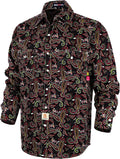 FR Work Shirt Printed Paisley/Hawaii - Flame Resistant Comfort