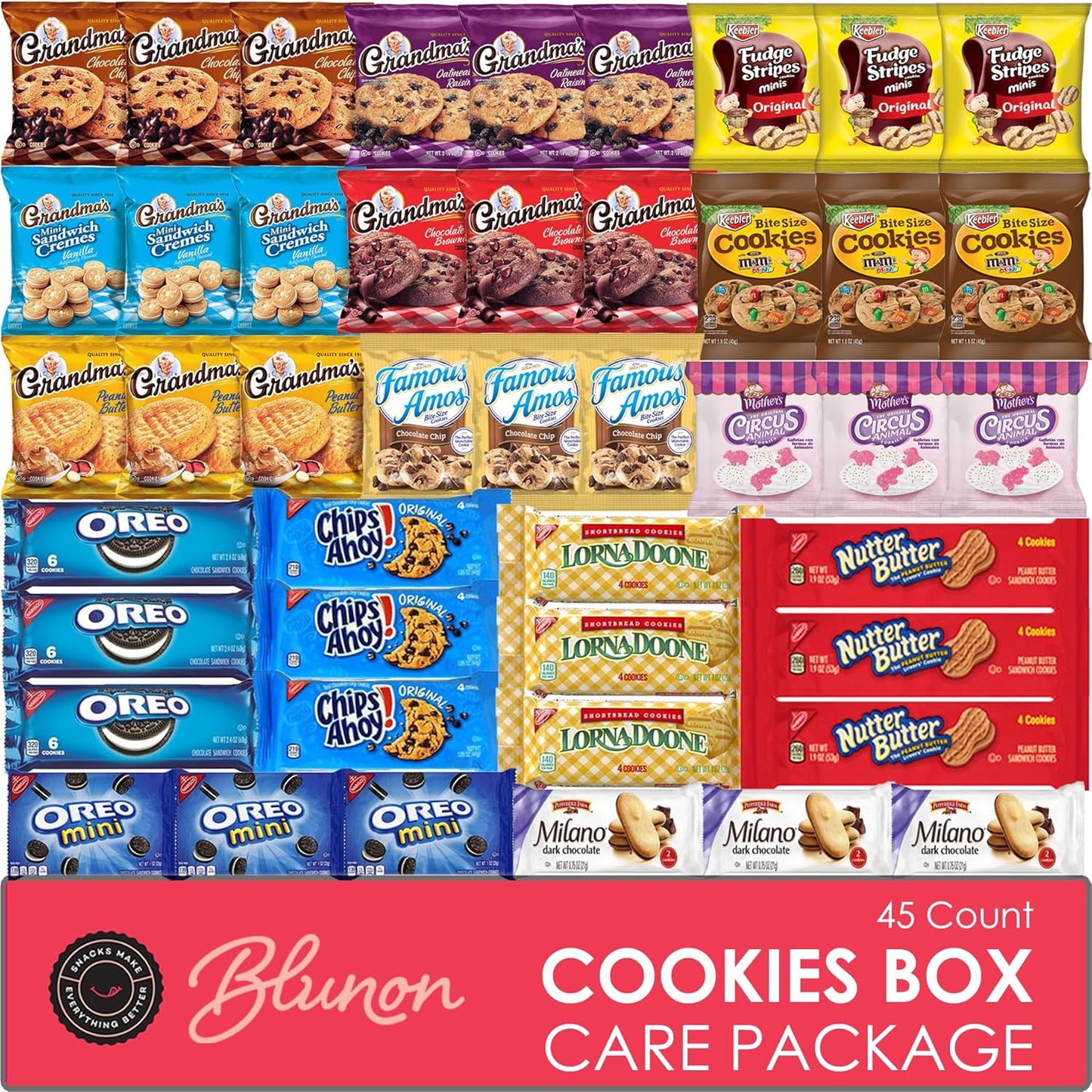 Individually Wrapped Cookie Variety Pack for Every Occasion