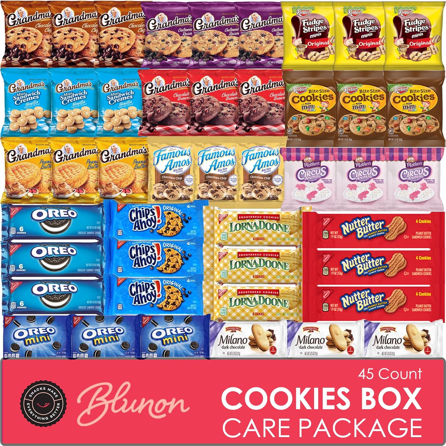 Individually Wrapped Cookie Variety Pack for Every Occasion