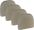 Klear Vu Herringbone Dining Chair Cushions 4-Pack - Comfortable