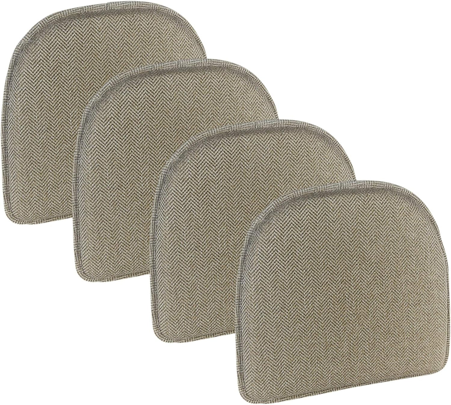 Klear Vu Raindrop Non Slip Chair Cushions for Comfort & Style