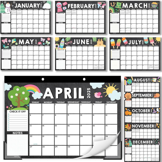 Large Desk Calendar 2025 - Organize with Style!