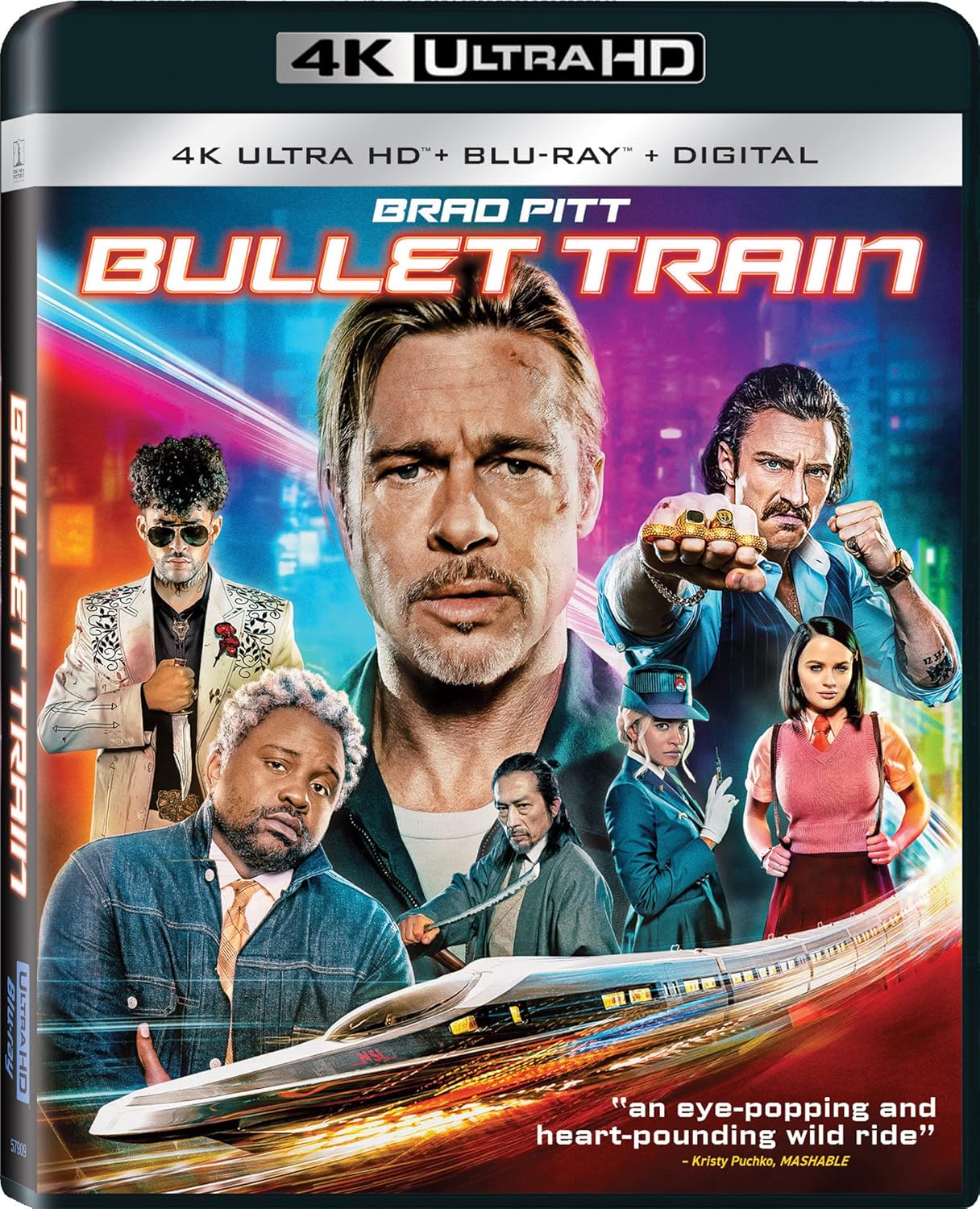 Bullet Train - 4K UHD with Blu-ray and Digital Copy Review