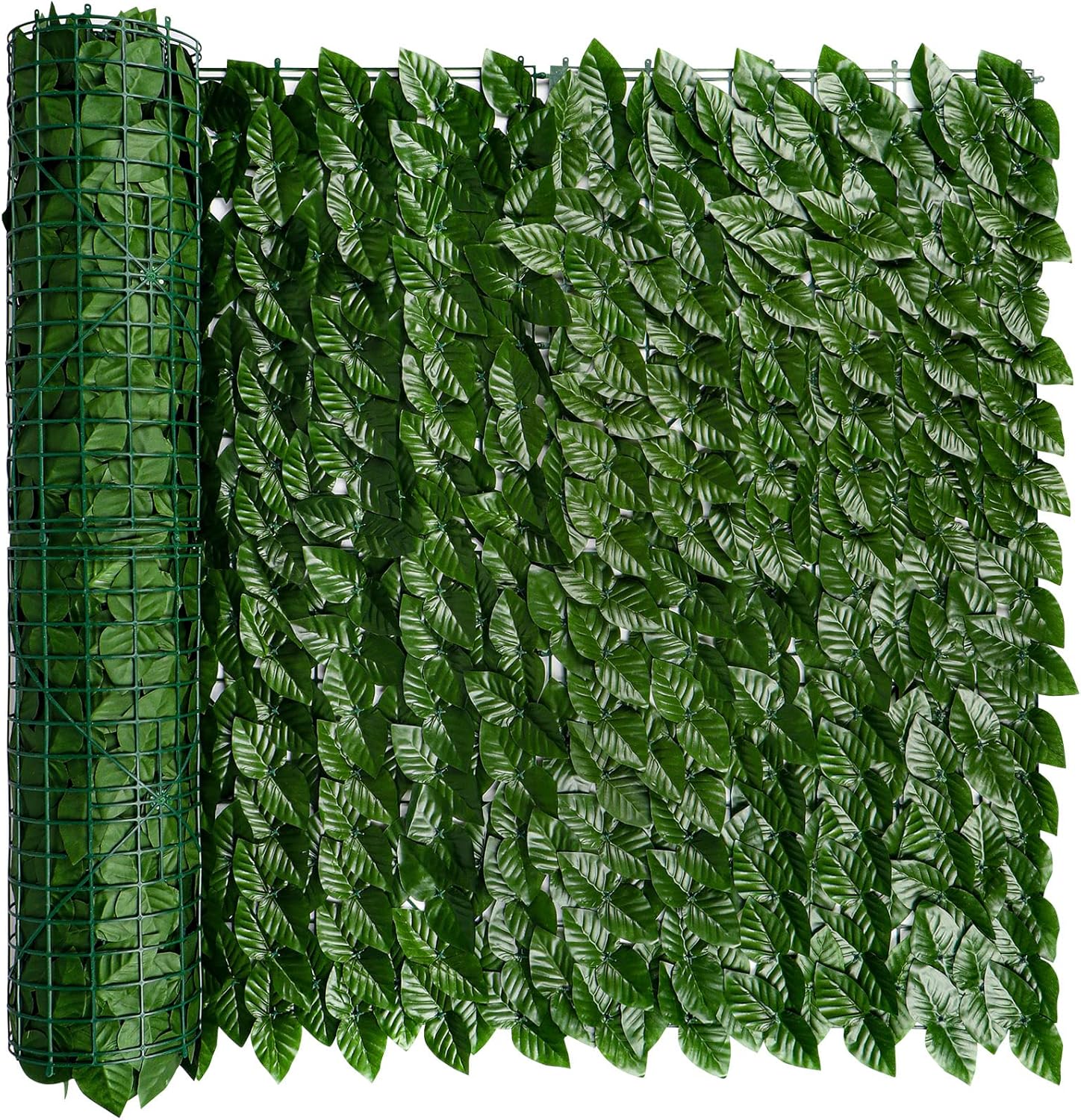 iCover 39x118in Artificial Ivy Privacy Screen | Strengthened Joints for No Leaf Fall | Outdoor Greenery Decor