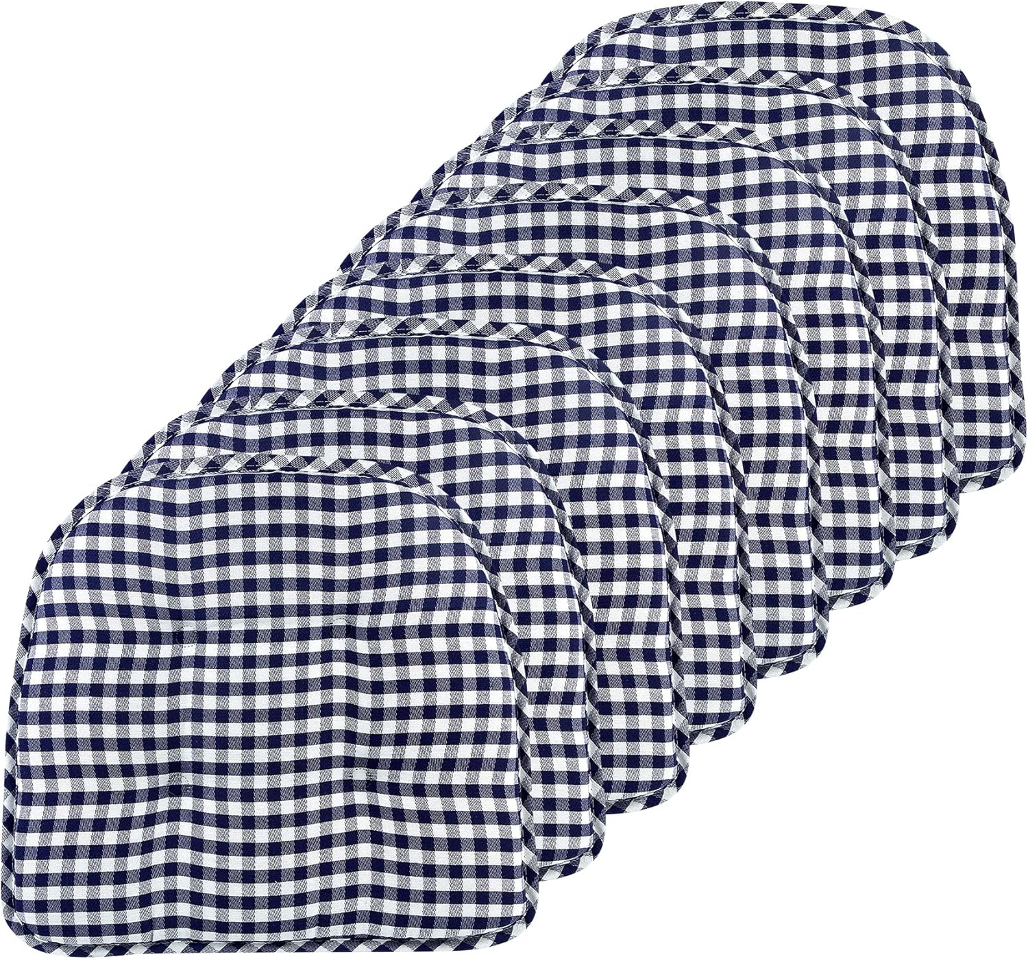 Klear Vu Omega Non-Slip Chair Cushions for Dining Room Comfort