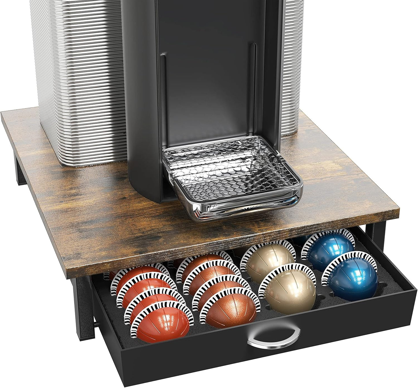 Deco Brothers Vertuo Pod Holder Drawer for Nespresso Capsules