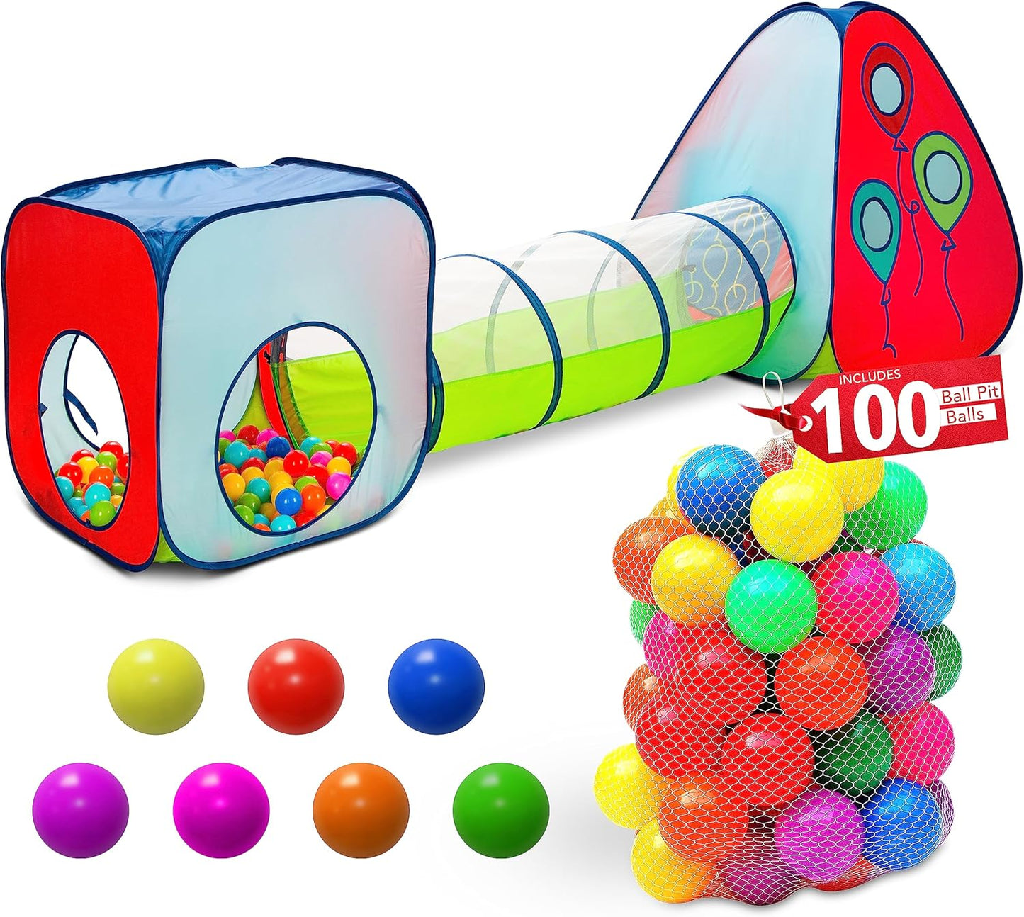 Pop-Up 3pc Toddler Gym - Indoor/Outdoor Fun!