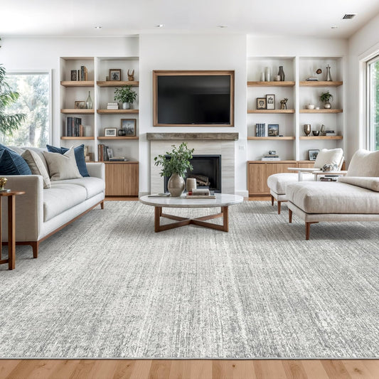 Valenrug Washable Rug 8x10 - Soft, Stain Resistant Area Rug