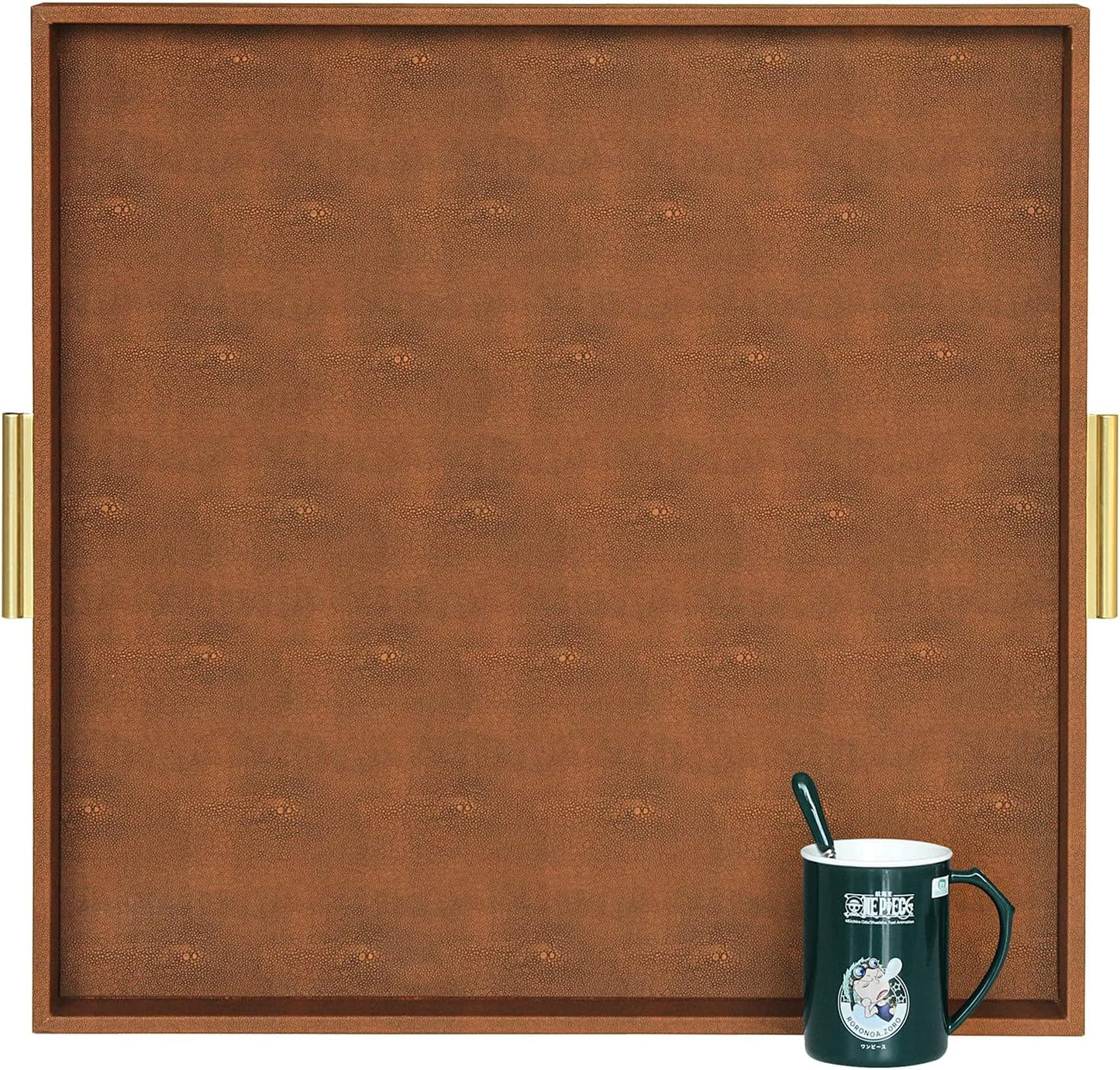 HofferRuffer Extra Large Square Serving Tray for Elegant Serving