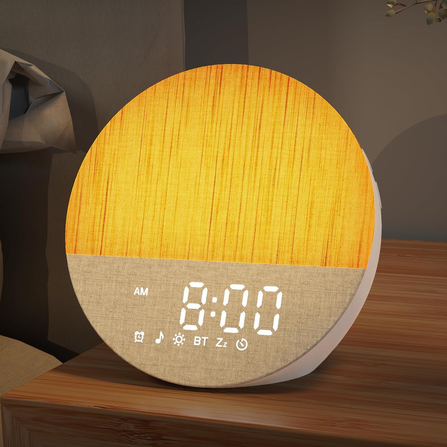 Sunrise Alarm Clock for Gentle Wake Up Light and Relaxation