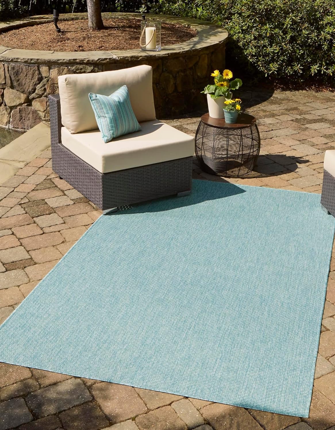 Unique Loom Casual Transitional Solid Heathered Area Rug Review
