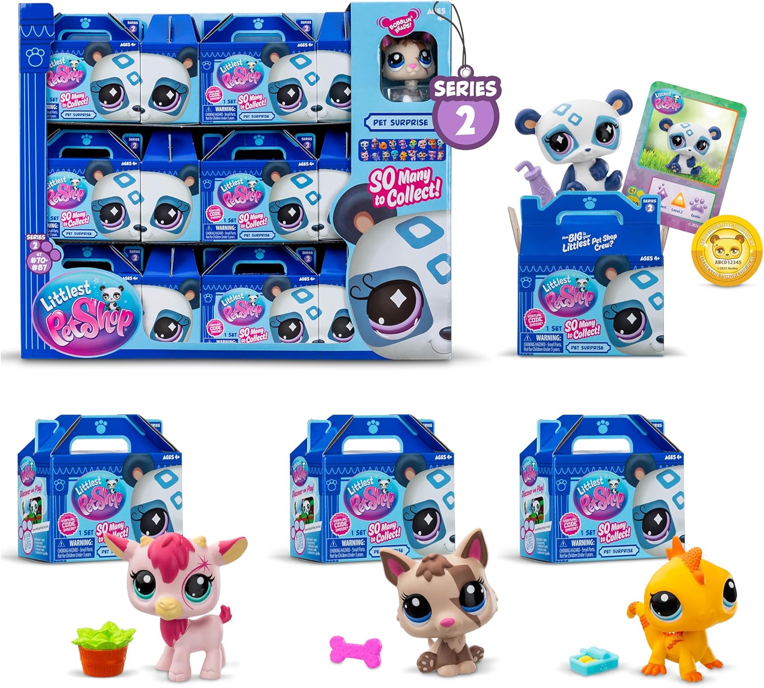 Littlest Pet Shop Pet Surprise Display 18 Pet Collector Set