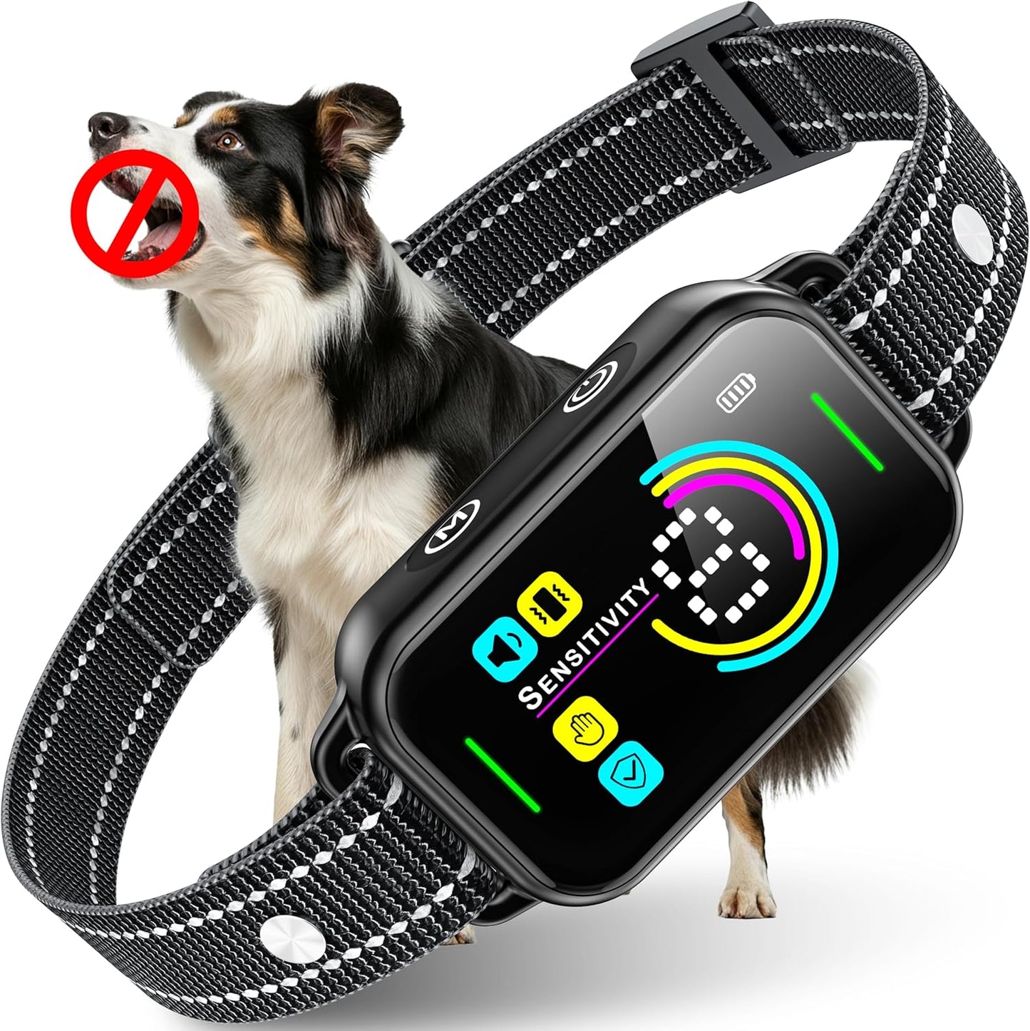 DINJOO Dog Bark Collar: Smart Anti-Barking Training Device