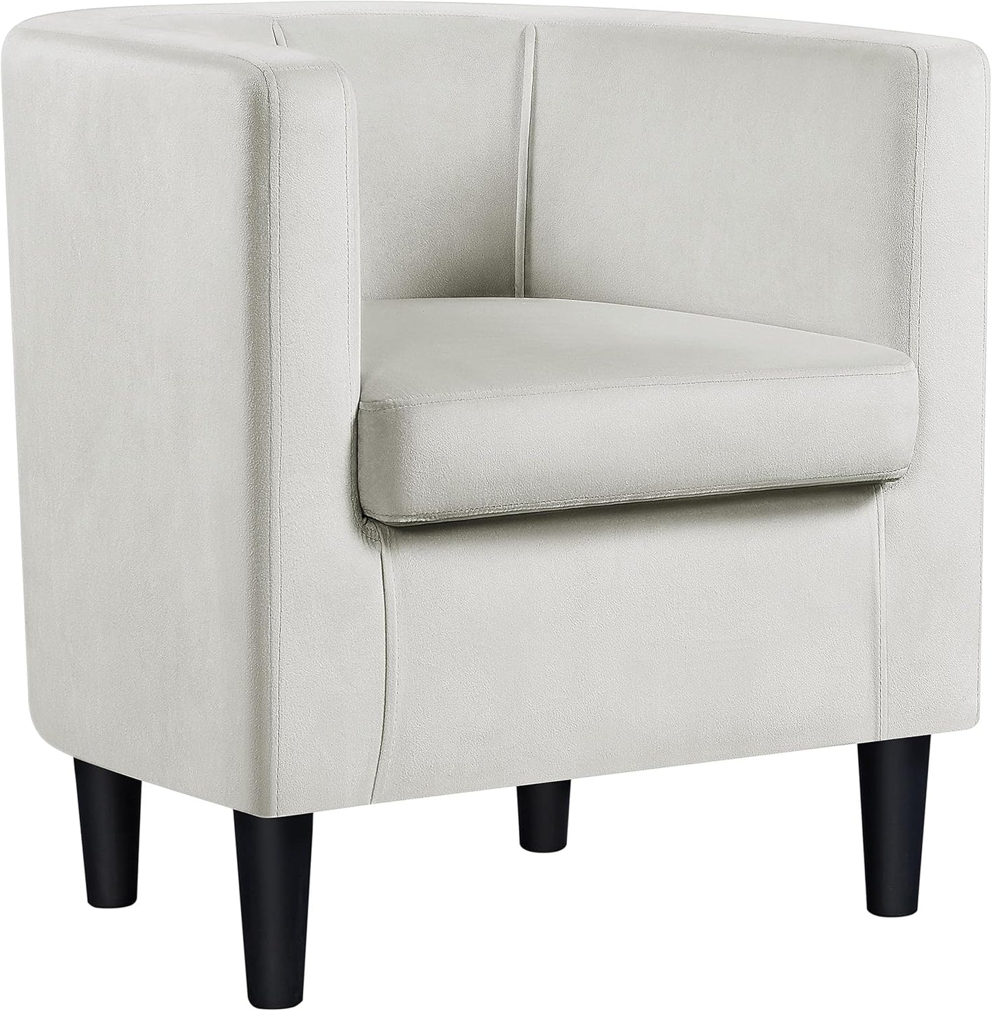 Yaheetech Velvet Accent Chair for Living Room and Bedroom
