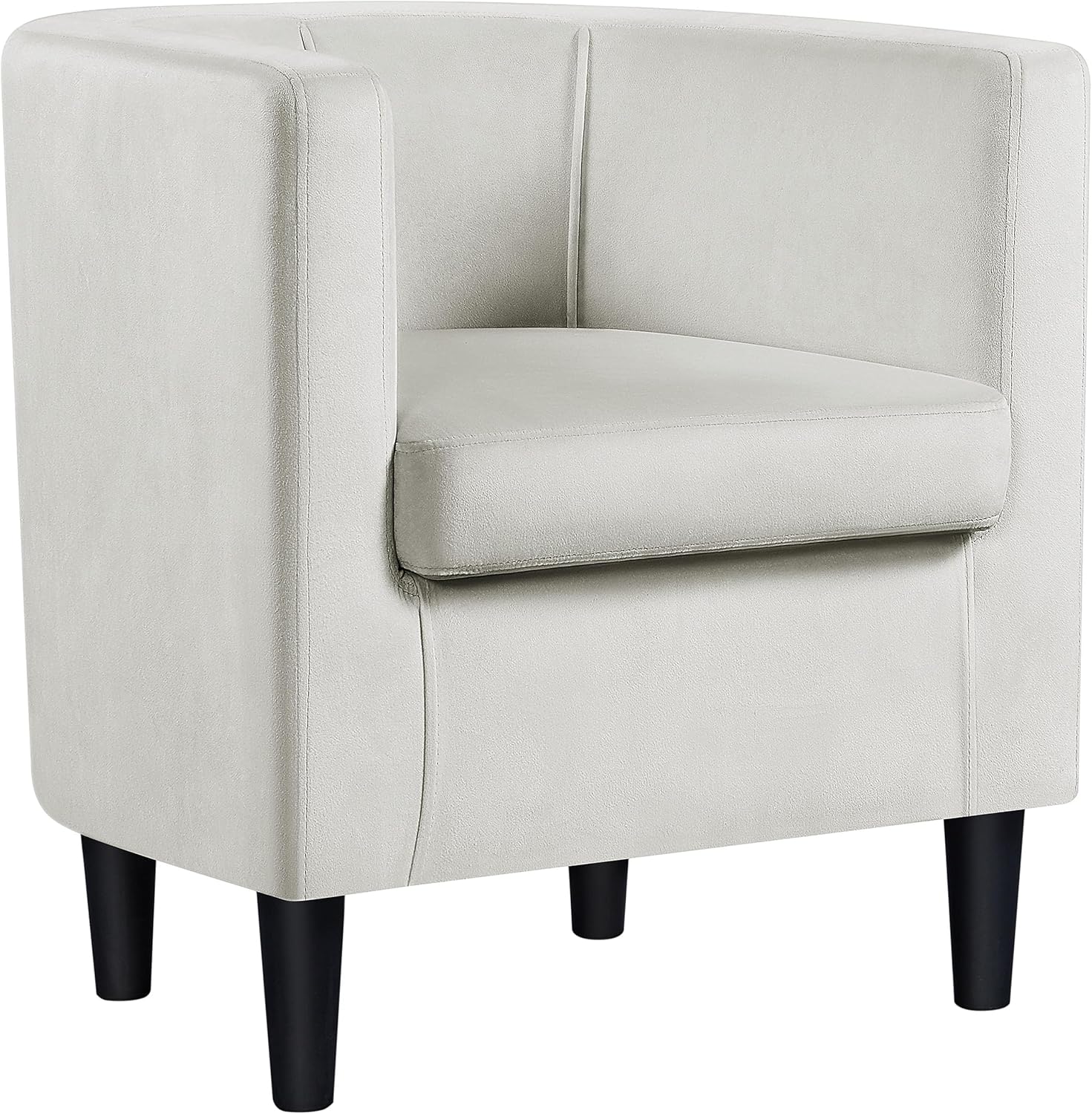 Yaheetech Velvet Accent Chair for Living Room and Bedroom