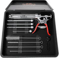 SpitJack PULSE Meat Injector Gun and Injection Syringe - Leakproof