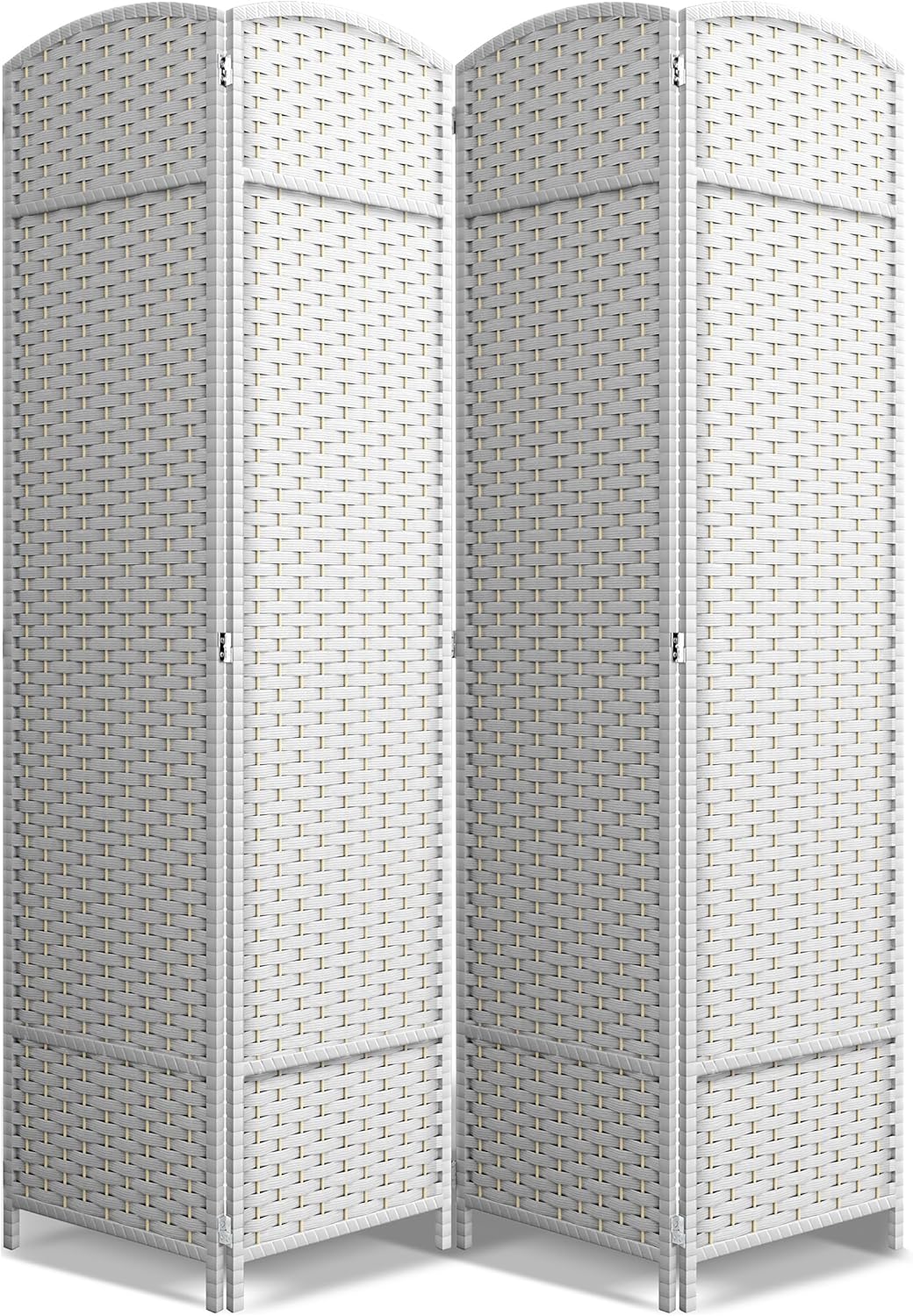 Sorbus 4 Panel Room Divider - Stylish Privacy Screen for Home