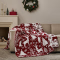 WDCOZY Christmas Throw Blanket for Cozy Winter Decor 60x80