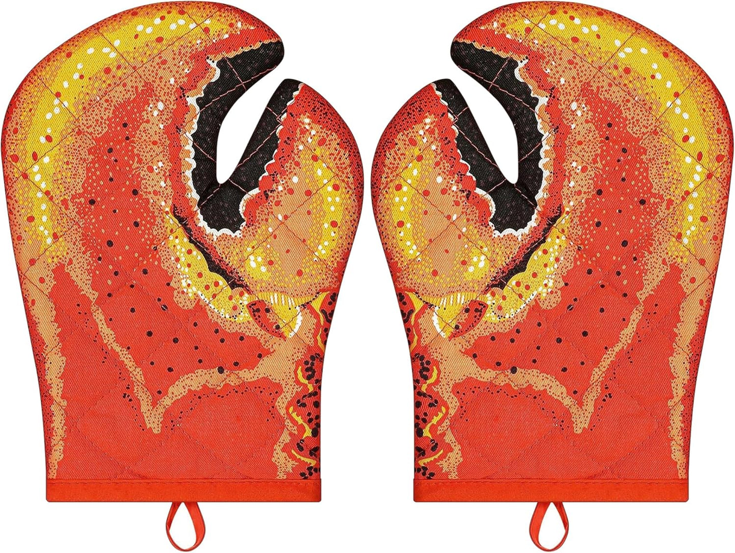 Miruchertter Lobster Claw Oven Mitts - Heat Resistant & Quirky