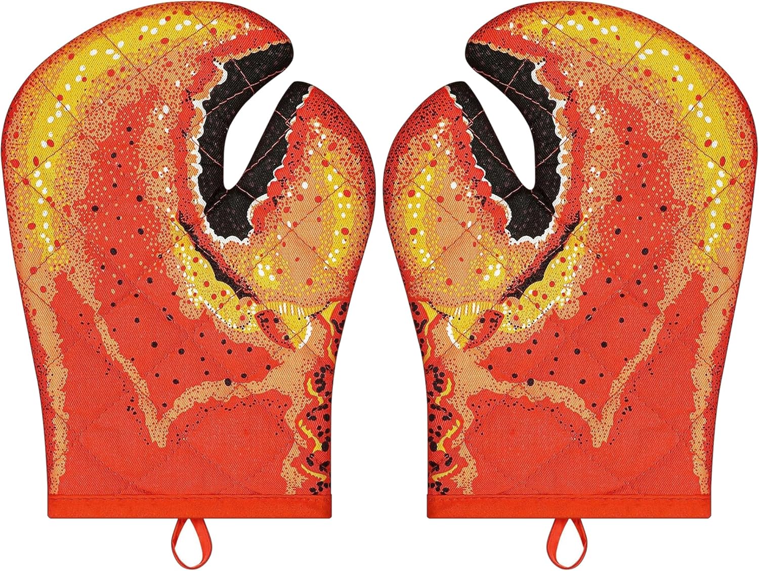 Miruchertter Lobster Claw Oven Mitts - Heat Resistant & Quirky