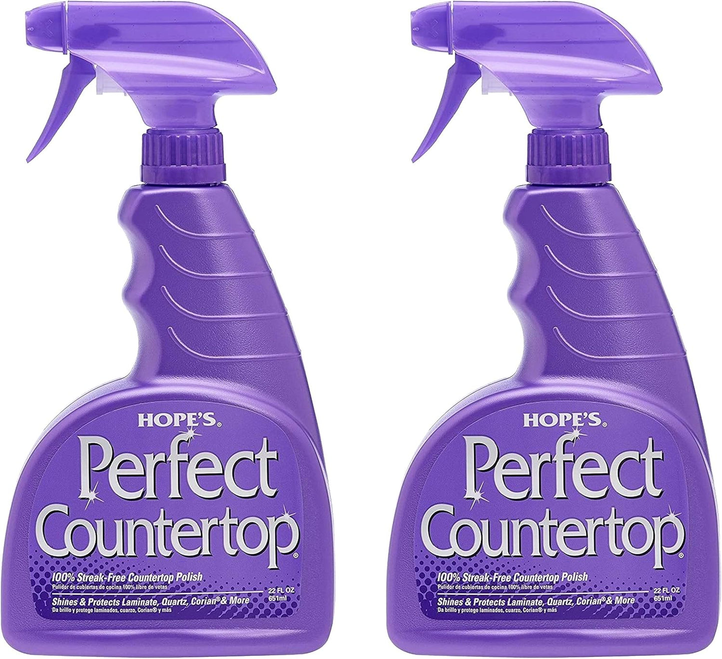HOPE'S Perfect Countertop Cleaner and Polish for Streak-Free Shine