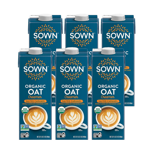 SOWN Organic Oat Creamer Salted Caramel - Vegan Delight