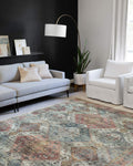 Skye Collection SKY-06 Apricot / Mist 2ft-6ft x 10ft-0ft Runner Rug