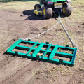LANDZIE 4FT Drag Harrow Driveway Grader - TowBehind Lawn Leveler
