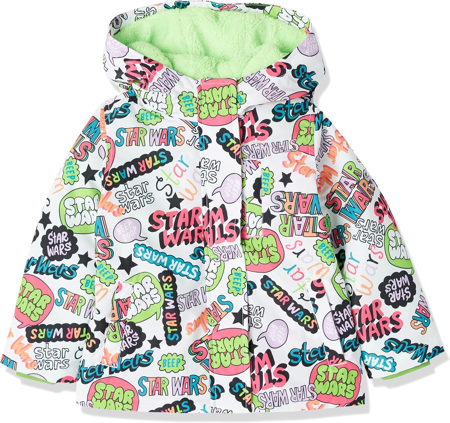 Disney Marvel Star Wars Frozen Princess Girls Warm Puffer Coat