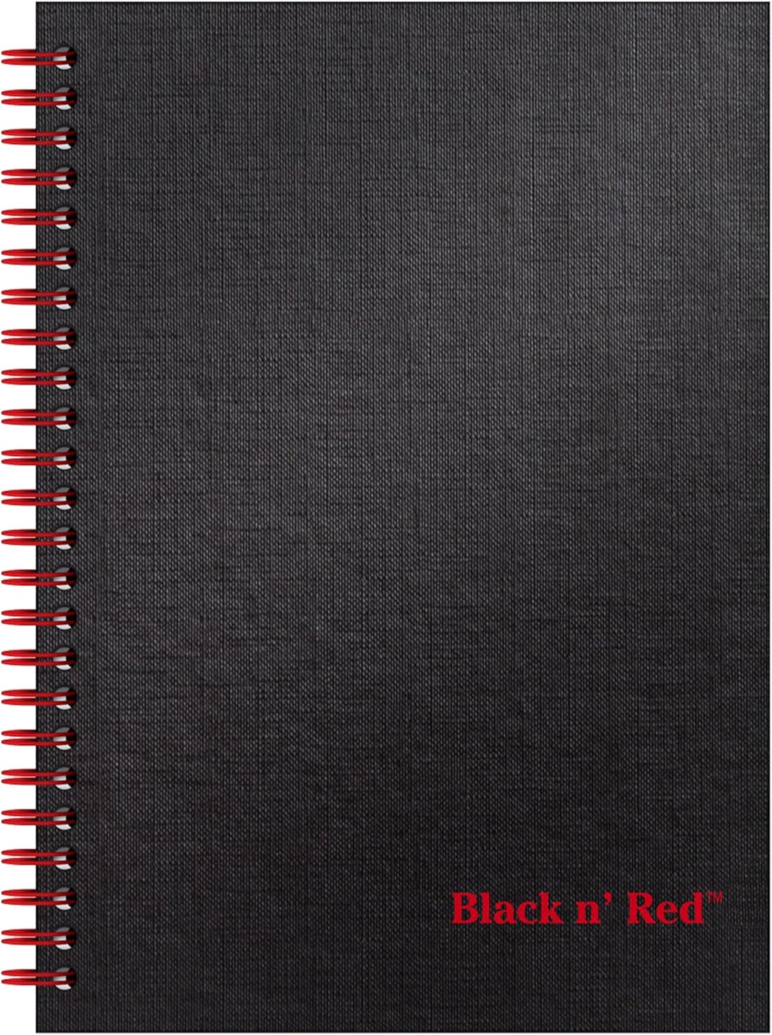 Black n' Red Business Journal, Optik Paper, Wirebound, 70 Sheets