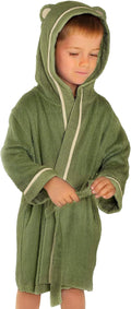 Premium Soft Toddler Bathrobe - Rayon from Bamboo Robe for Kids Baby