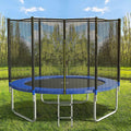 AOTOB 8ft 10ft 12ft 14ft 15ft Trampoline with Safety Enclosure